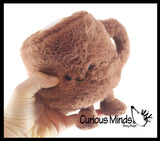 Coffee Cup Plush Toy - Cute Latte Mug Stuffed Animals - Adorable Cafe Decor Theme Gift Coffee Art