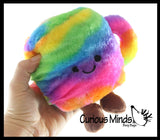 Coffee Cup Plush Toy - Cute Latte Mug Stuffed Animals - Adorable Cafe Decor Theme Gift Coffee Art