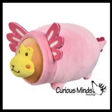 NEW - Plush Animals in Costumes -  Stuffed Animal Toy - Soft Plushie Stuffie - Cute Kawaii Dressed Up