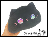 Cute Dumpling Cat Chunky Plush Stuffed Animals - Adorable Soft and Cuddly Mini Animal Plushie Plushy