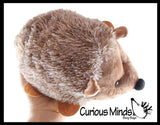 Hedgehog Plush Animal - Stuffed Toy Hedge - Adorable Stuffie Plushie