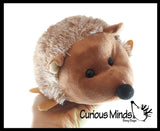 Hedgehog Plush Animal - Stuffed Toy Hedge - Adorable Stuffie Plushie