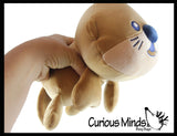 Plush Sea Otter Stuffed Animal Toy - Soft Squishy Sea Aquatic Animal