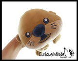 Plush Sea Otter Stuffed Animal Toy - Soft Squishy Sea Aquatic Animal