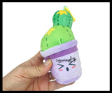 Plush Plant - Potted Succulent Cactus - Cute Artificial Home Decor - Cute Stuffed Animal (Copy)