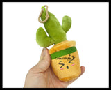Plush Plant - Potted Succulent Cactus - Cute Artificial Home Decor - Cute Stuffed Animal (Copy)