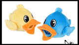 LAST CHANCE - LIMITED STOCK -  Plush Duck Farm Animal Water Bead Filled Squeeze Stress Balls - Sensory, Stress, Fidget Toy PBJ Bubble Blow Duckie