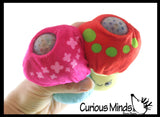 Plush Mushroom Water Bead Filled Squeeze Stress Balls - Sensory, Stress, Fidget Toy  Bubble Blow Fungus Shroom
