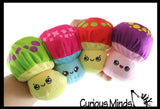 Plush Mushroom Water Bead Filled Squeeze Stress Balls - Sensory, Stress, Fidget Toy  Bubble Blow Fungus Shroom