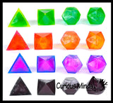 Polysquish Mystery Geometric Shape Sugar Stress Ball