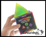 Polysquish Mystery Geometric Shape Sugar Stress Ball