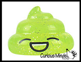 Cute Soft Poop Emoticon Figurines - Collectible Prizes and Rewards