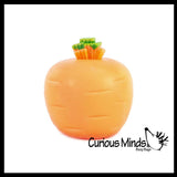 Bunny in a Carrot Adorable - Easter Peek a Boo Fidget - Cute Squeeze Toy - Fun Unique OT Hand Strength