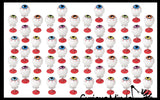 Eyeball Popper Guy - Pop Up Toy - Jumping  Popper Spring Launcher Toys - Cute Party Favors Halloween Eyeball