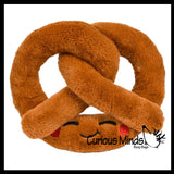 Pretzel Plush - Cute Stuffed Animal Carnival Junk Food Stuffie