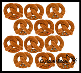 Pretzel Plush - Cute Stuffed Animal Carnival Junk Food Stuffie