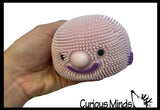 Blob Fish 4" Puffer Ball - Cute Small Novelty Toy - Party Favors - Air Filled Sensory Fidget Toys Ugly Fish