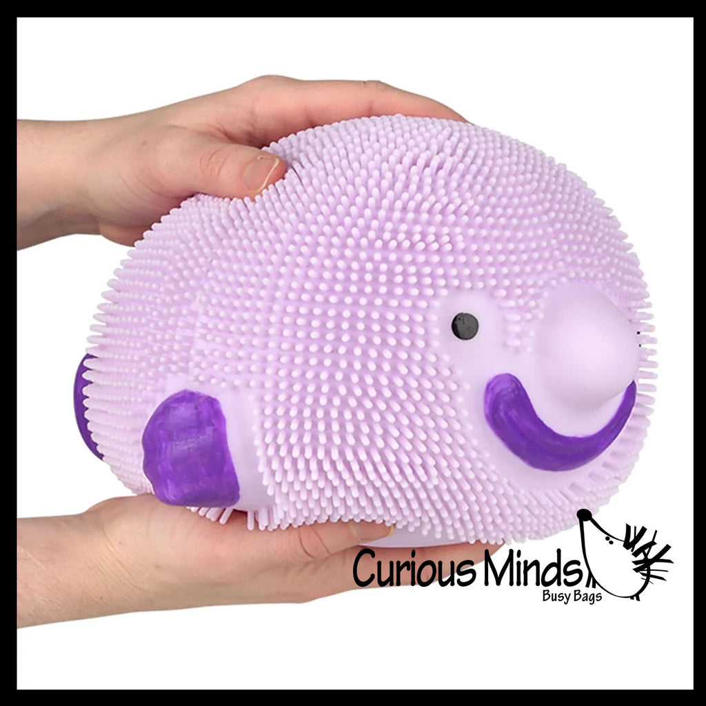 Blob Fish Jumbo 9" Puffer Ball - Cute Small Novelty Toy - Party Favors - Air Filled Sensory Fidget Toys Ugly Fish