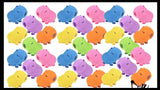 NEW - Capybara 6" Puffer Air- Filled Squeeze Stress Balls - Large Rodent  -  Sensory, Stress, Fidget Toy