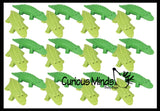 Alligator Puffer Ball - Air Filled Sensory Therapy Fidget Stress Balls - OT Autism SPD Gator Crocodile
