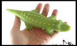 Alligator Puffer Ball - Air Filled Sensory Therapy Fidget Stress Balls - OT Autism SPD Gator Crocodile
