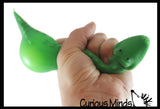 Alligator Puffer Ball - Air Filled Sensory Therapy Fidget Stress Balls - OT Autism SPD Gator Crocodile