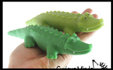 Alligator Puffer Ball - Air Filled Sensory Therapy Fidget Stress Balls - OT Autism SPD Gator Crocodile