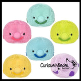 Blob Fish 4" Puffer Ball - Cute Small Novelty Toy - Party Favors - Air Filled Sensory Fidget Toys Ugly Fish