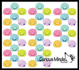Blob Fish 4" Puffer Ball - Cute Small Novelty Toy - Party Favors - Air Filled Sensory Fidget Toys Ugly Fish