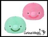 Blob Fish 4" Puffer Ball - Cute Small Novelty Toy - Party Favors - Air Filled Sensory Fidget Toys Ugly Fish