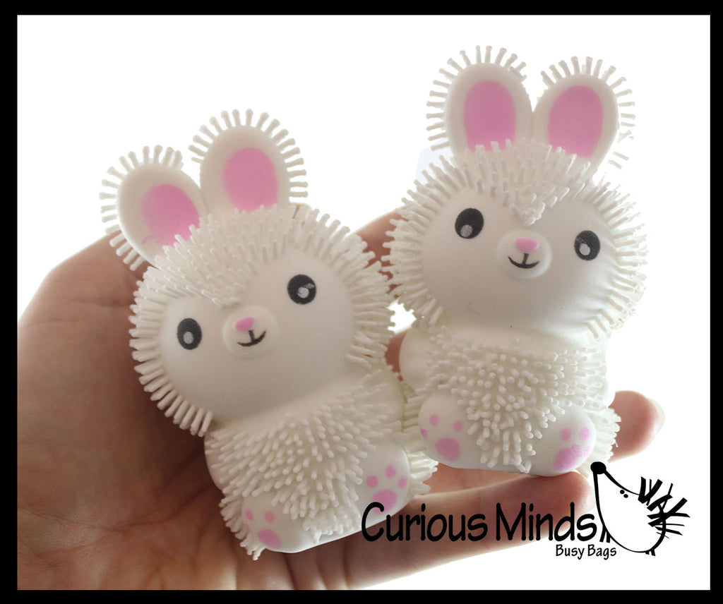 NEW - Puffer Bunny Rabbit - Small Air Filled Novelty Toy - Party Favors - Easter Gift