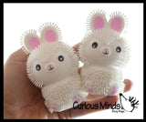 NEW - Puffer Bunny Rabbit - Small Air Filled Novelty Toy - Party Favors - Easter Gift