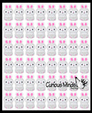 NEW - Puffer Bunny Rabbit - Small Air Filled Novelty Toy - Party Favors - Easter Gift