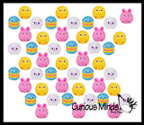 Easter Puffer Balls - Cute Air Filled Sensory Fidget Toy - Bunny, Chick, Lamb, Egg