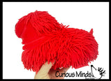 Shaggy Mop Dog Large 9" Puffer Ball - Sensory Therapy Fidget Stress Balls - OT Autism SPD