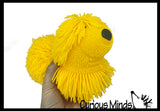 Shaggy Mop Dog Large 9" Puffer Ball - Sensory Therapy Fidget Stress Balls - OT Autism SPD
