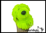 Shaggy Mop Dog Large 9" Puffer Ball - Sensory Therapy Fidget Stress Balls - OT Autism SPD