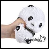 Panda Bear Puffer Ball - Air-Filled Soft Sensory Therapy Fidget Stress Balls Cute Pet - OT Autism SPD