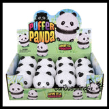 Panda Bear Puffer Ball - Air-Filled Soft Sensory Therapy Fidget Stress Balls Cute Pet - OT Autism SPD
