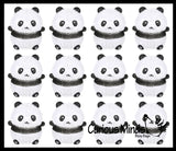 Panda Bear Puffer Ball - Air-Filled Soft Sensory Therapy Fidget Stress Balls Cute Pet - OT Autism SPD