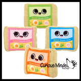 Tiny Ramen Noodle Package Plush Stuffed Animal Toy -  Adorable Soft and Cuddly Mini Plushie Plushy