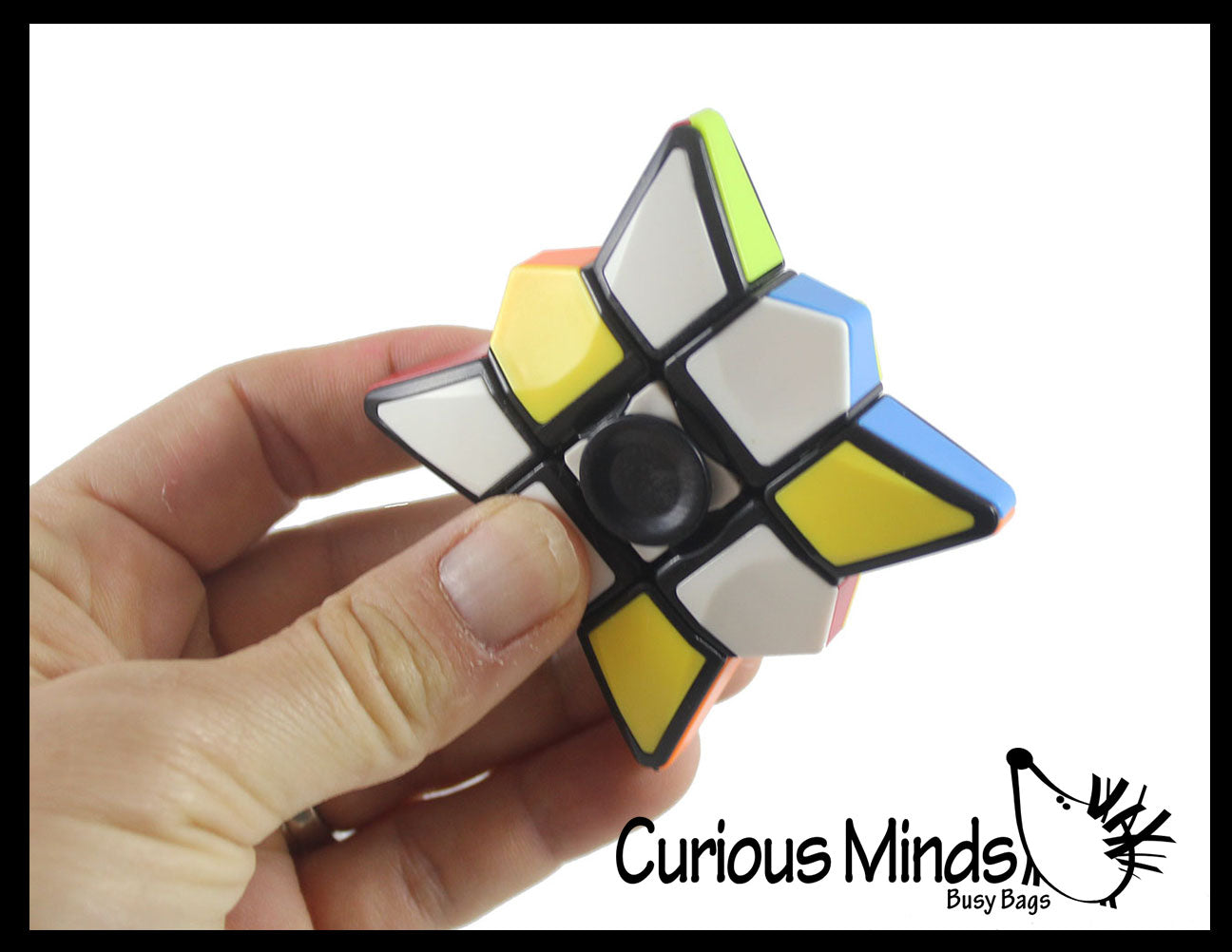 Logic Spinner Multi-Colored Puzzle Spinner Cube Games - Problem-Solving Brain Teaser ...