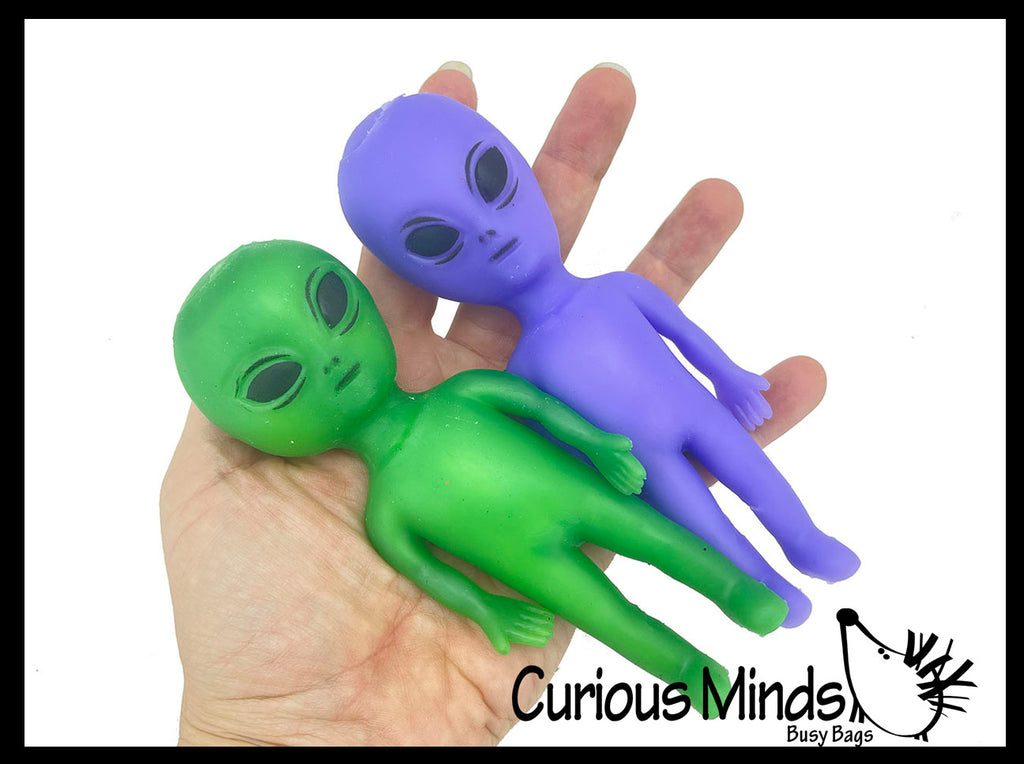 Sand Filled Stretchy Aliens - Funny Sensory Fidget Toy