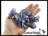 Lobster Sand Filled Animal Toy - Heavy Weighted Sandbag Animal Plush Bean Bag Toss - Shimmering Glitter
