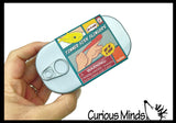 Sardines Stretchy Sling Shot Fish - Shooting Flying Sensory Fidget Toy Party Favors Funny