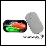 Sardines Stretchy Sling Shot Fish - Shooting Flying Sensory Fidget Toy Party Favors Funny