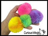 Scrunchems Ombre Soft Hairy Sugar Squishy Ball - Thick Glue/Gel Syrup Molasses Stretch Ball - Ultra Squishy and Moldable Slow Rise Relaxing Sensory Fidget Stress Toy
