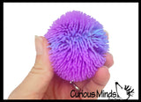 Scrunchems Ombre Soft Hairy Sugar Squishy Ball - Thick Glue/Gel Syrup Molasses Stretch Ball - Ultra Squishy and Moldable Slow Rise Relaxing Sensory Fidget Stress Toy