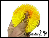 Scrunchems Ombre Soft Hairy Sugar Squishy Ball - Thick Glue/Gel Syrup Molasses Stretch Ball - Ultra Squishy and Moldable Slow Rise Relaxing Sensory Fidget Stress Toy
