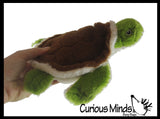 Sea Turtle Plush Stuffed Animal - Adorable Plushie Stuffie Eco Safe